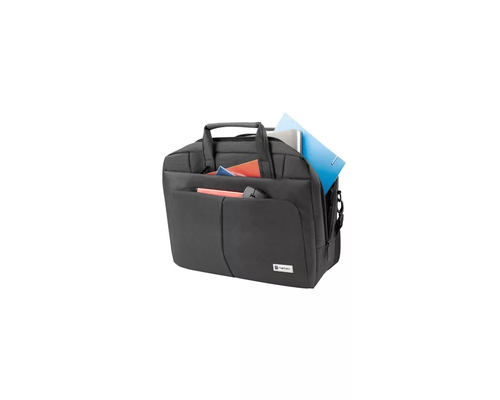 Чанта Natec laptop bag GAZELLE 15.6" - 16" Black 6