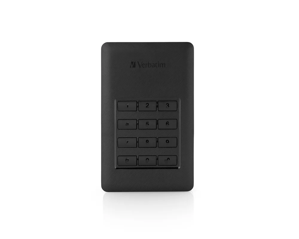Твърд диск Verbatim STORE 'N' GO Secure HDD with keypad 4