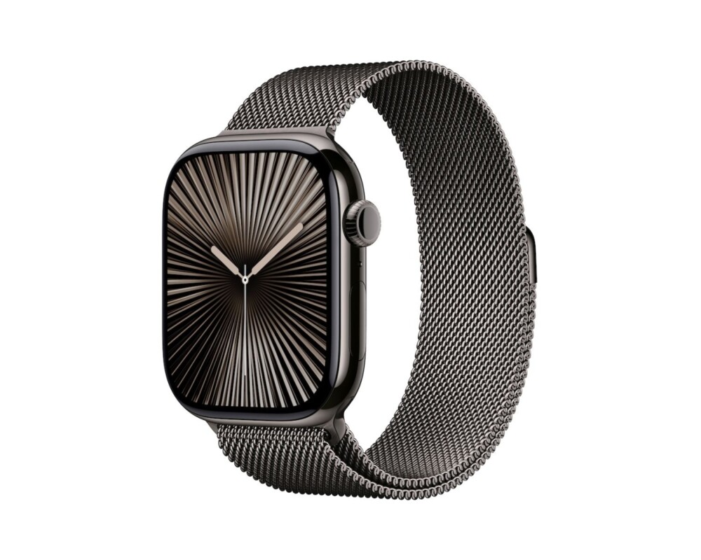 Smart часовник APPLE Watch S10 Cellular 46mm Slate Titanium Case with Slate Milanese Loop SM 3