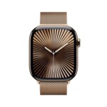 <span>Smart часовник</span> APPLE Watch S10 Cellular 46mm Gold Titanium Case with Gold Milanese Loop SM <span class='catalog-num-in-name'>MC7T4QC/A</span> - 