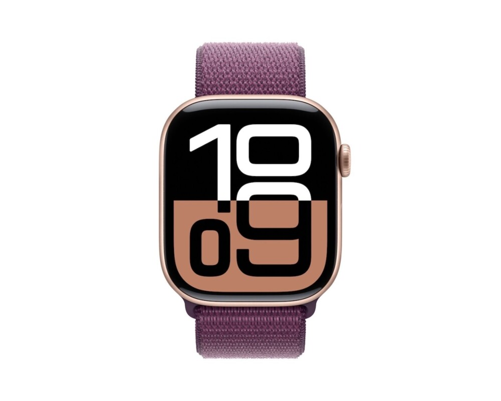 Smart часовник APPLE Watch S10 Cellular 46mm Rose Gold Alu Case with Plum Sport Loop 2