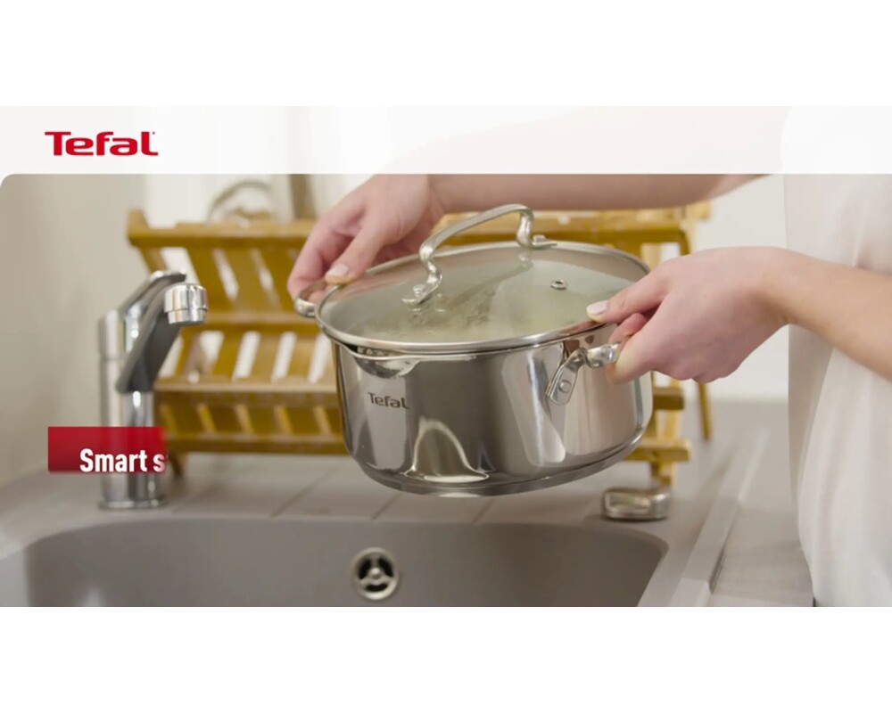 Съд за готвене Tefal G719S674 Set 6Pces Ss Duetto Plus Ss Tef 6