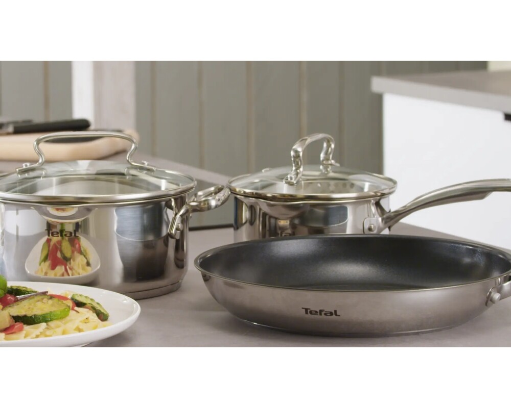 Съд за готвене Tefal G719S674 Set 6Pces Ss Duetto Plus Ss Tef 5