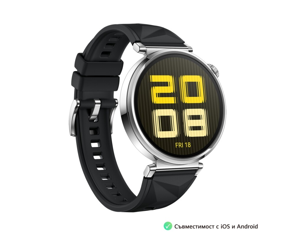 Smart часовник Huawei Watch GT5 Jana-B19F + Huawei FreeBuds 5i Ceramic White 2