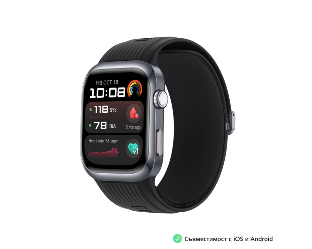 Smart часовник Huawei Watch D2 LCA-B10 + Huawei FreeBuds 5i Ceramic White 2