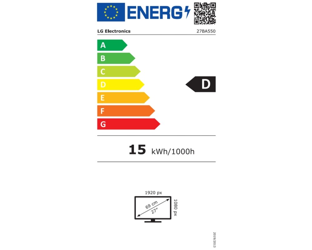 Монитор LG 27BA550-B 7