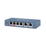 <span>Switch (Комутатор)</span> HikVision 6 Port Fast Ethernet Unmanaged POE Switch <span class='catalog-num-in-name'>DS-3E0106HP-E</span> - 