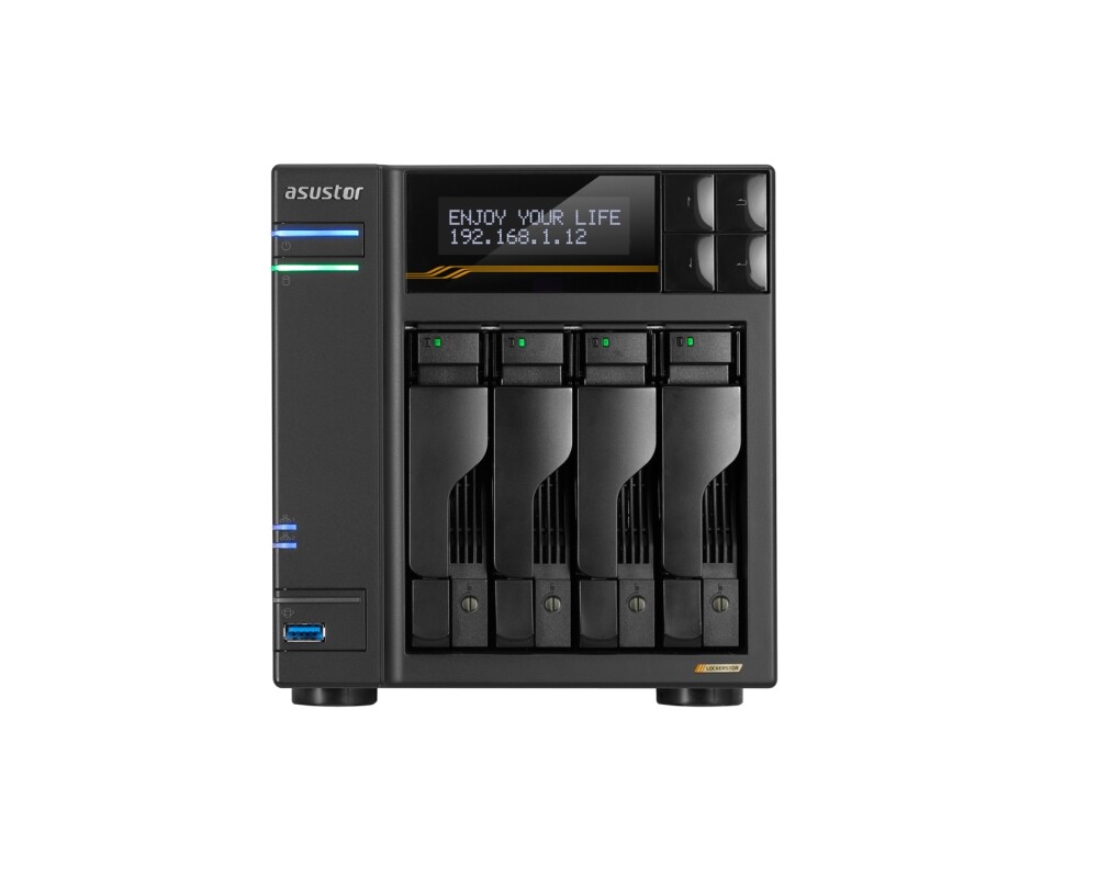 Storage(NAS) Asustor Lockerstor 4 Gen3 AS6804T 4 Bay NAS 3
