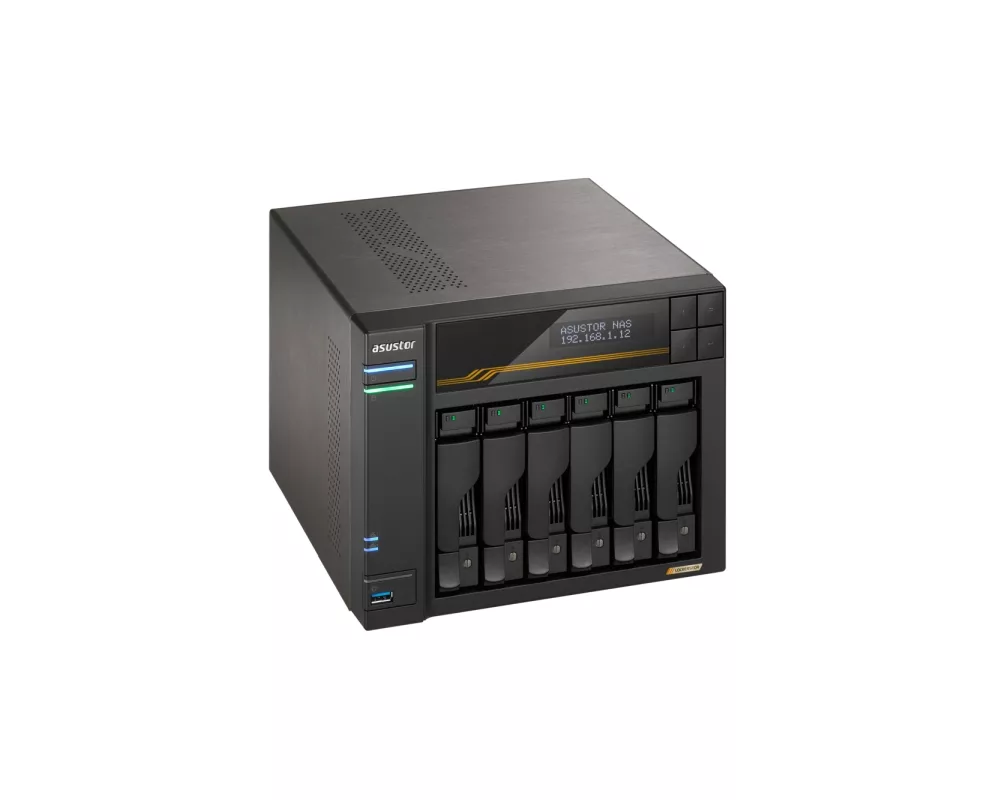 Storage(NAS) Asustor Lockerstor 6 Gen3 AS6806T 6 Bay NAS 2