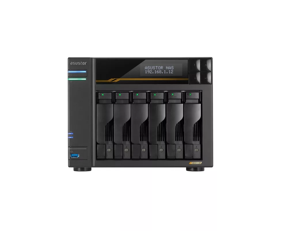 Storage(NAS) Asustor Lockerstor 6 Gen3 AS6806T 6 Bay NAS 3
