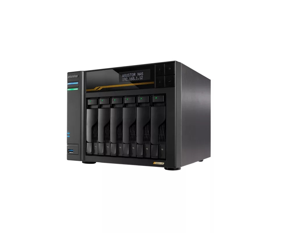 Storage(NAS) Asustor Lockerstor 6 Gen3 AS6806T 6 Bay NAS 4