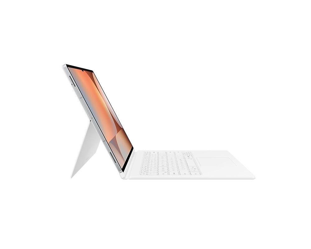 Клавиатура Samsung Tab S10 Ultra/S9 Ultra Book Cover Keyboard Slim White 8