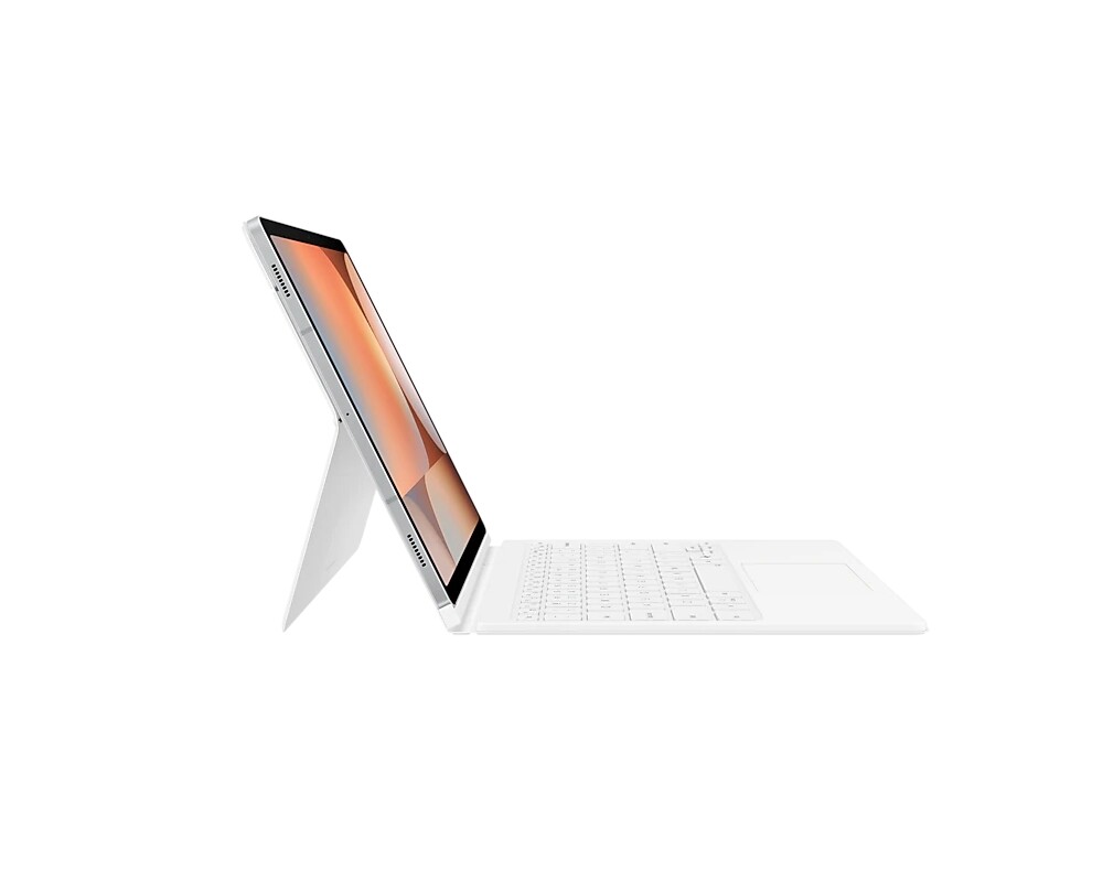 Клавиатура Samsung Tab S10+/S9+/S9 FE+ Book Cover Keyboard Slim White 8