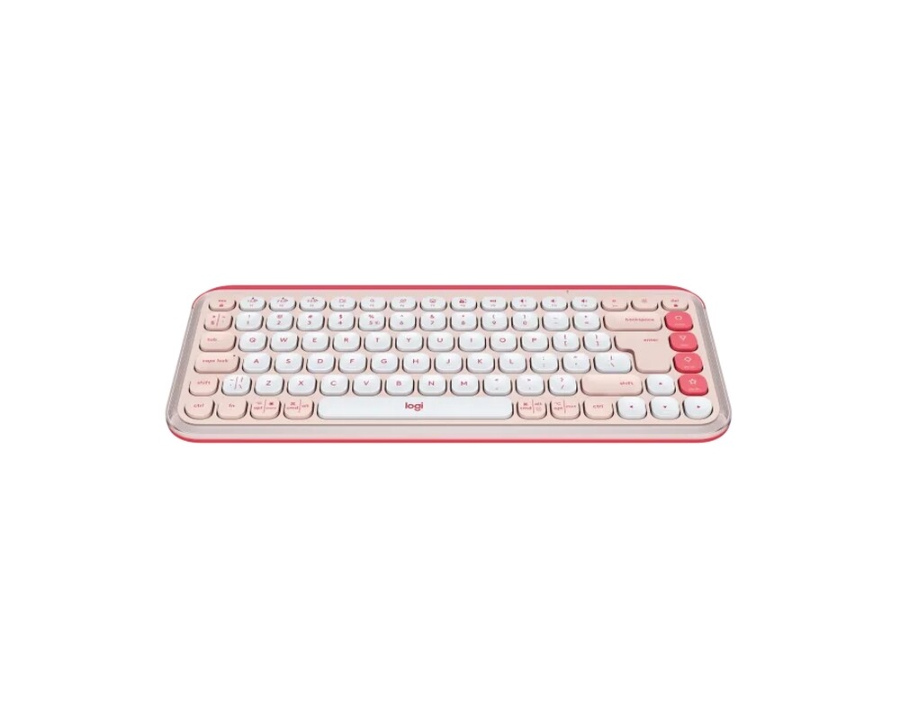 Клавиатура Logitech Pop Icon Keys - Rose - US INT'L - BT - N/A - INTNL-973 2