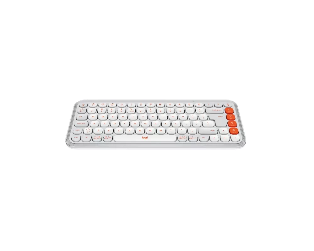 Клавиатура Logitech Pop Icon Keys - White - US INT'L - BT - N/A - INTNL-973 2