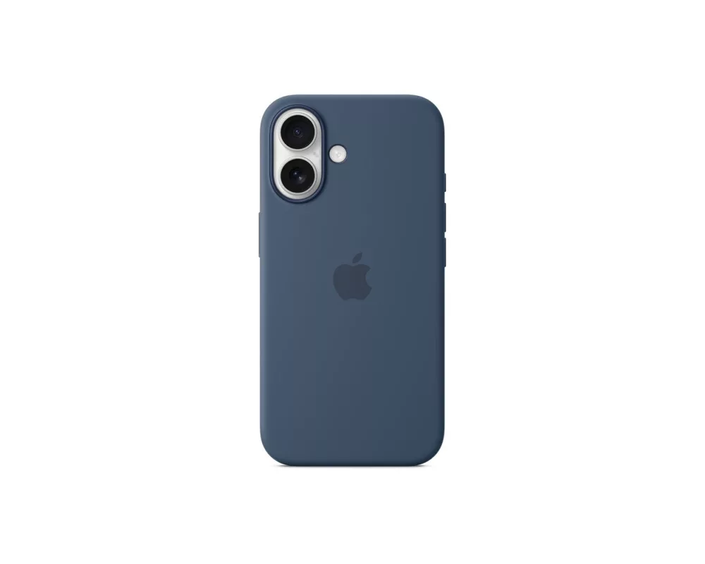 Калъф Apple iPhone 16 Silicone Case with MagSafe - Denim 4