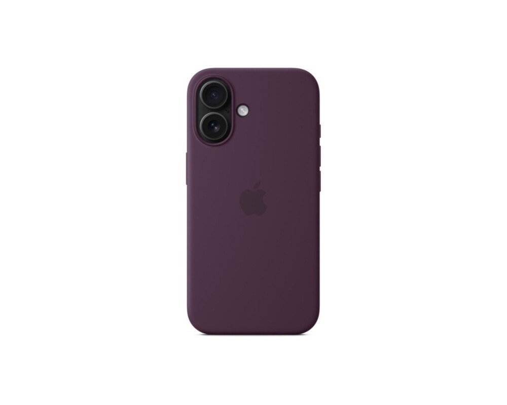 Калъф Apple iPhone 16 Silicone Case with MagSafe - Plum 5