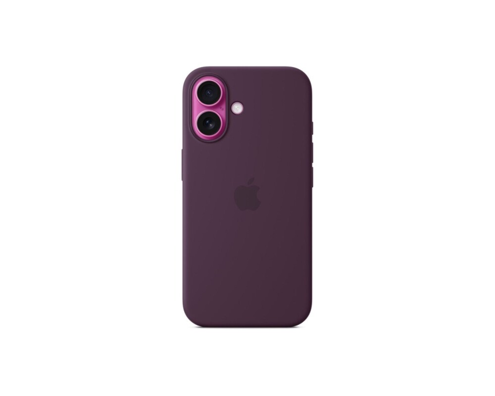 Калъф Apple iPhone 16 Silicone Case with MagSafe - Plum 3