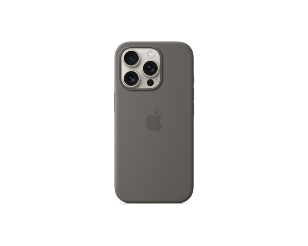 Калъф Apple iPhone 16 Pro Silicone Case with MagSafe - Stone Gray 2