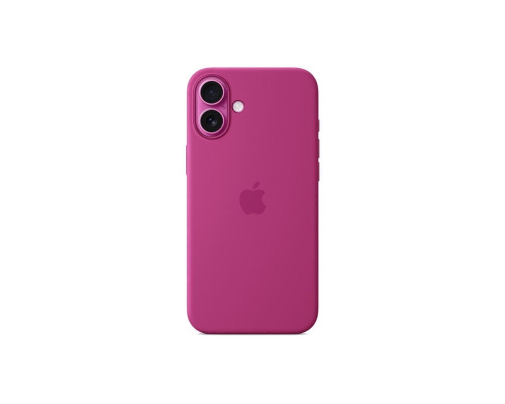 Калъф Apple iPhone 16 Plus Silicone Case with MagSafe - Fuchsia (Seasonal) 3