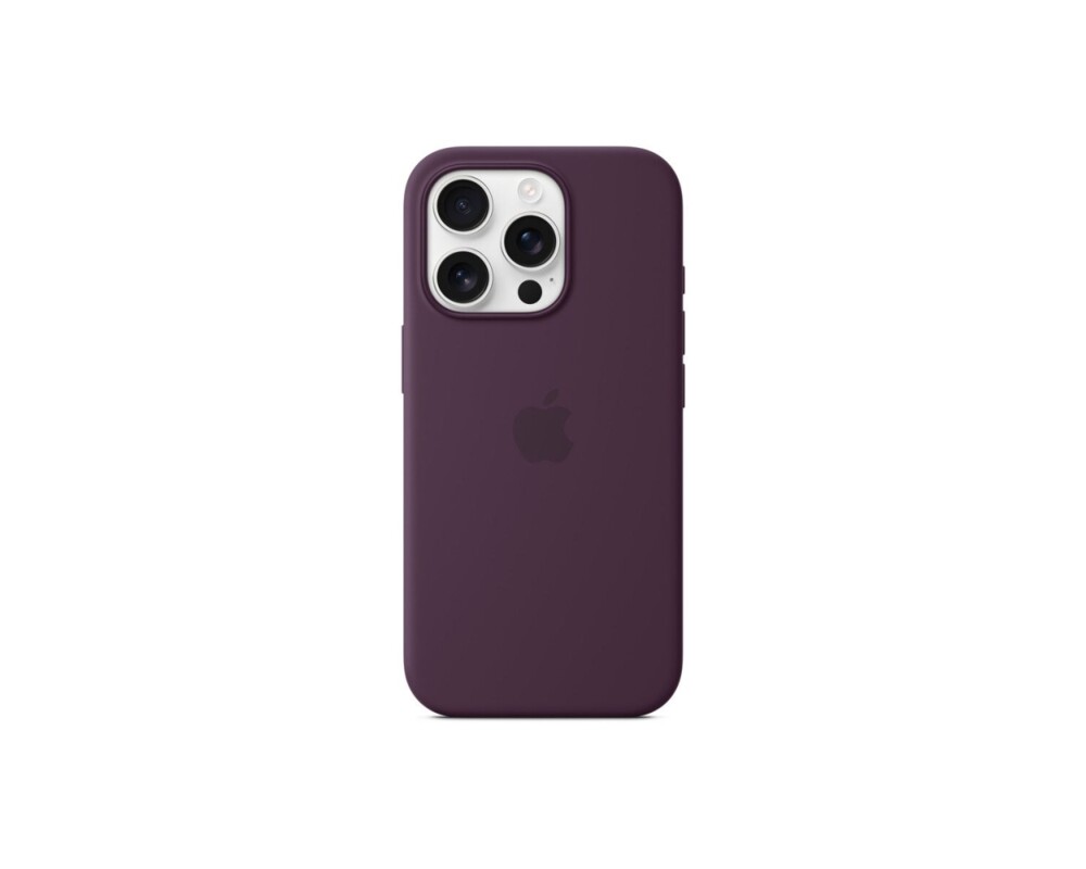 Калъф Apple iPhone 16 Pro Silicone Case with MagSafe - Plum 3