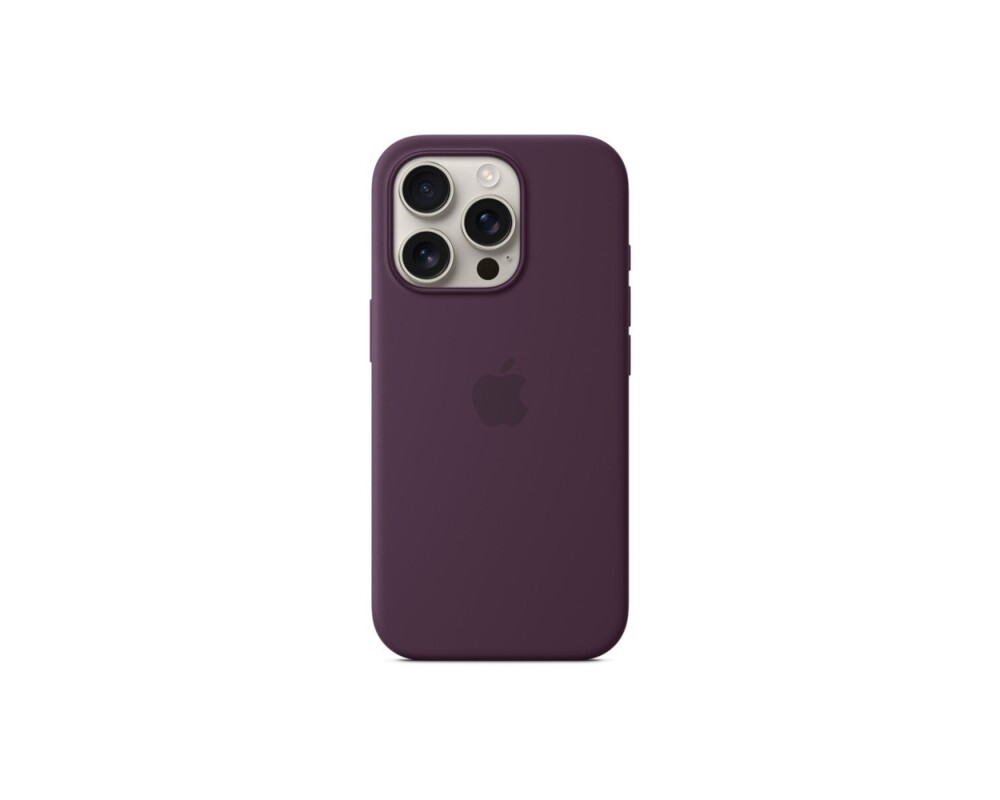 Калъф Apple iPhone 16 Pro Silicone Case with MagSafe - Plum 2