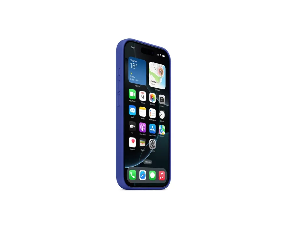 Калъф Apple iPhone 16 Pro Silicone Case with MagSafe - Ultramarine (Seasonal) 5