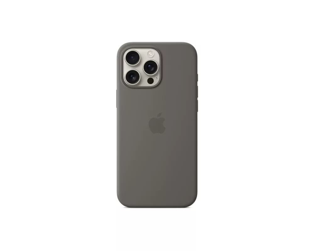 Калъф Apple iPhone 16 Pro Max Silicone Case with MagSafe - Stone Gray 2