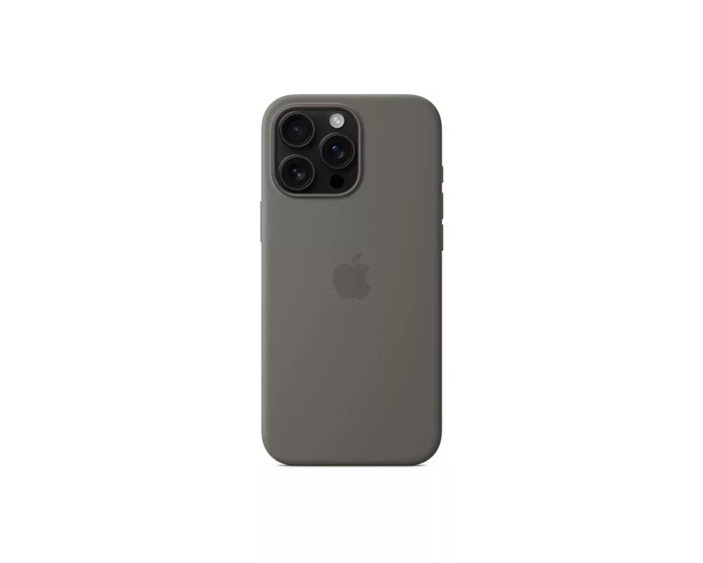 Калъф Apple iPhone 16 Pro Max Silicone Case with MagSafe - Stone Gray 4