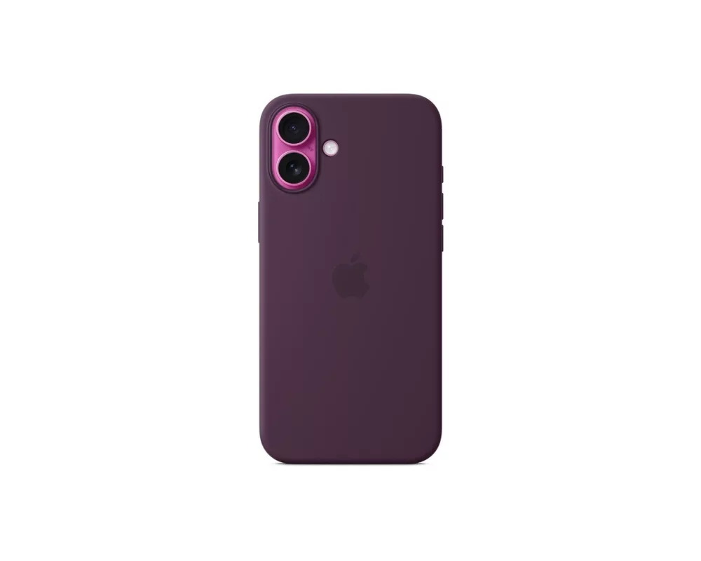 Калъф Apple iPhone 16 Plus Silicone Case with MagSafe - Plum 3