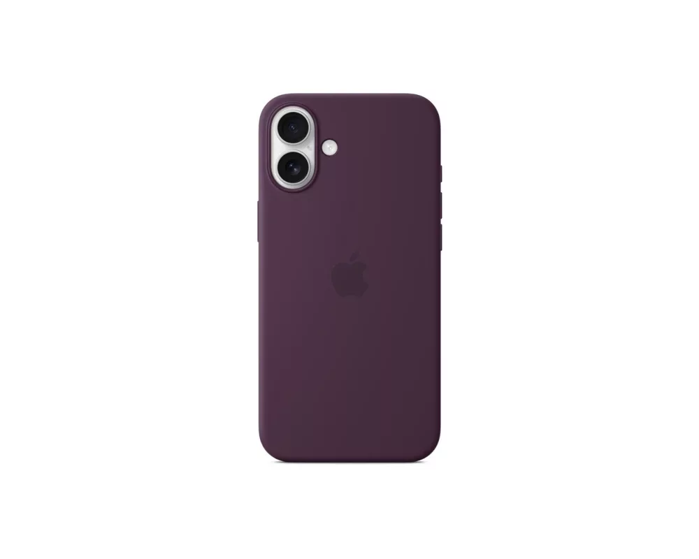 Калъф Apple iPhone 16 Plus Silicone Case with MagSafe - Plum 4