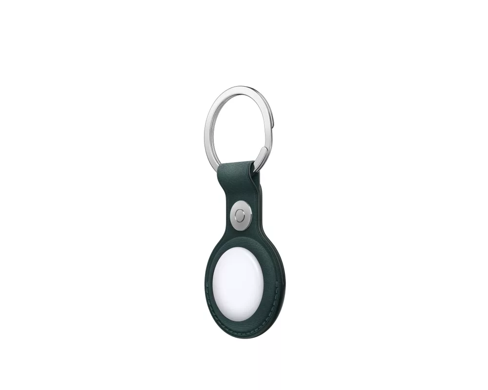 Тракер Apple AirTag FineWoven Key Ring - Dark Green 2