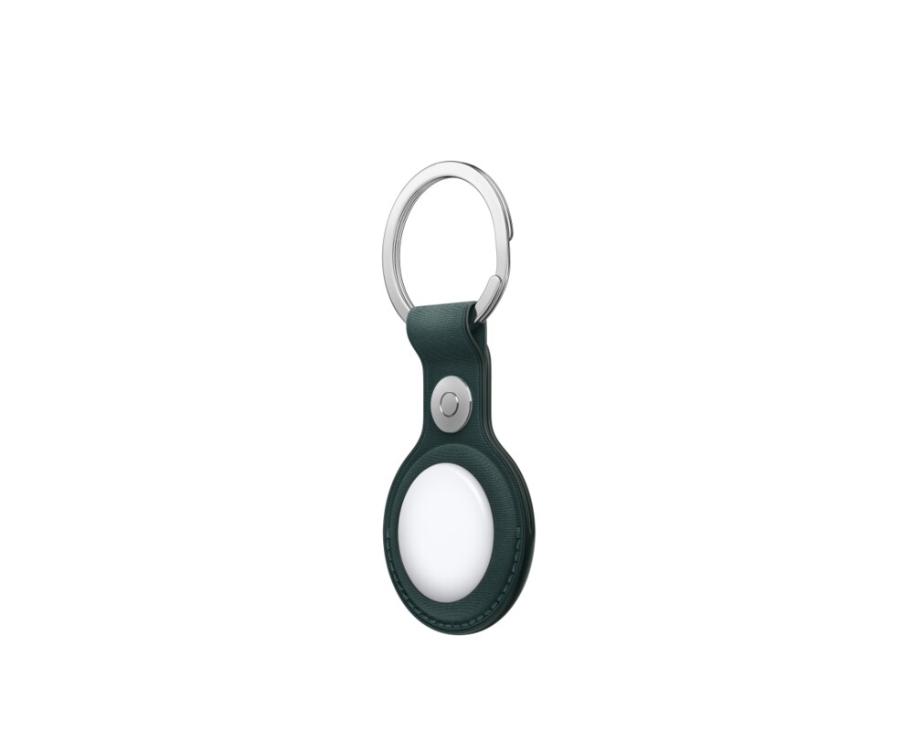 Тракер Apple AirTag FineWoven Key Ring - Dark Green 2