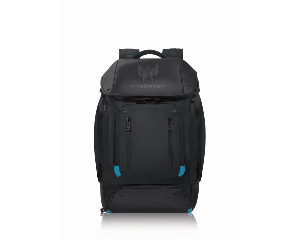 Раница Acer Predator 17.3" Gaming Utility Backpack Black with Teal Blue 4