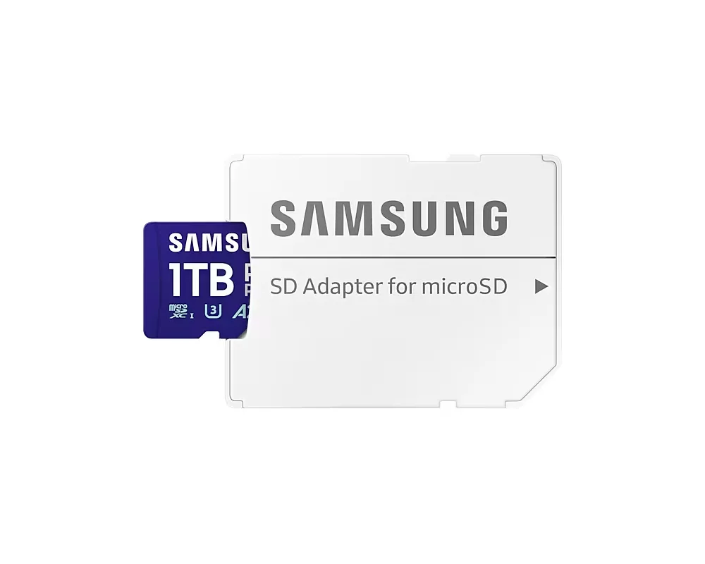 Флаш карта Samsung 1TB micro SD Card PRO Plus with Adapter 5