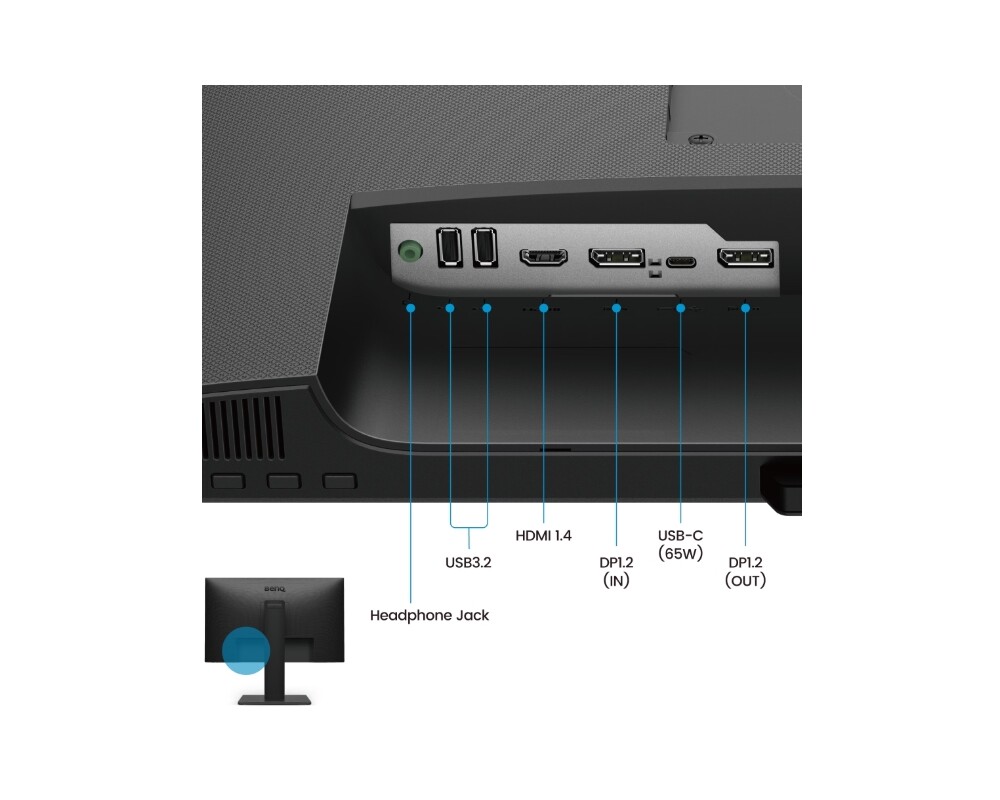 Монитор BenQ BL2786TC, 27", IPS, 1920x1080, 100Hz, Speaker 2 x 2W 14