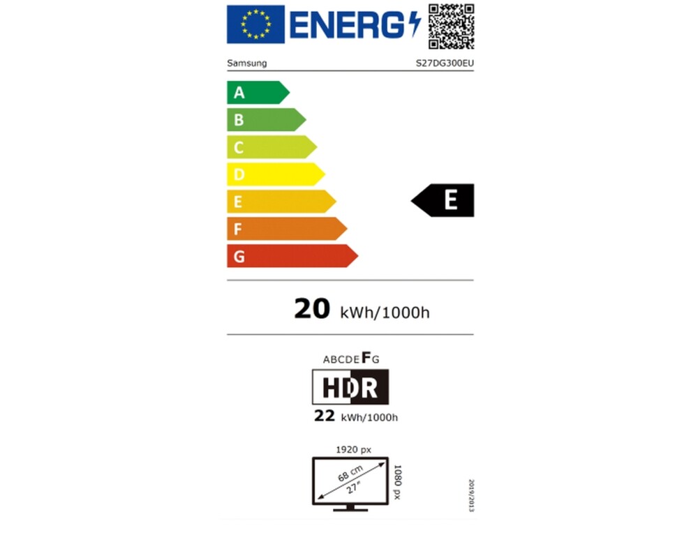 Монитор Samsung Odyssey LS27DG300EUXEN G30D 28