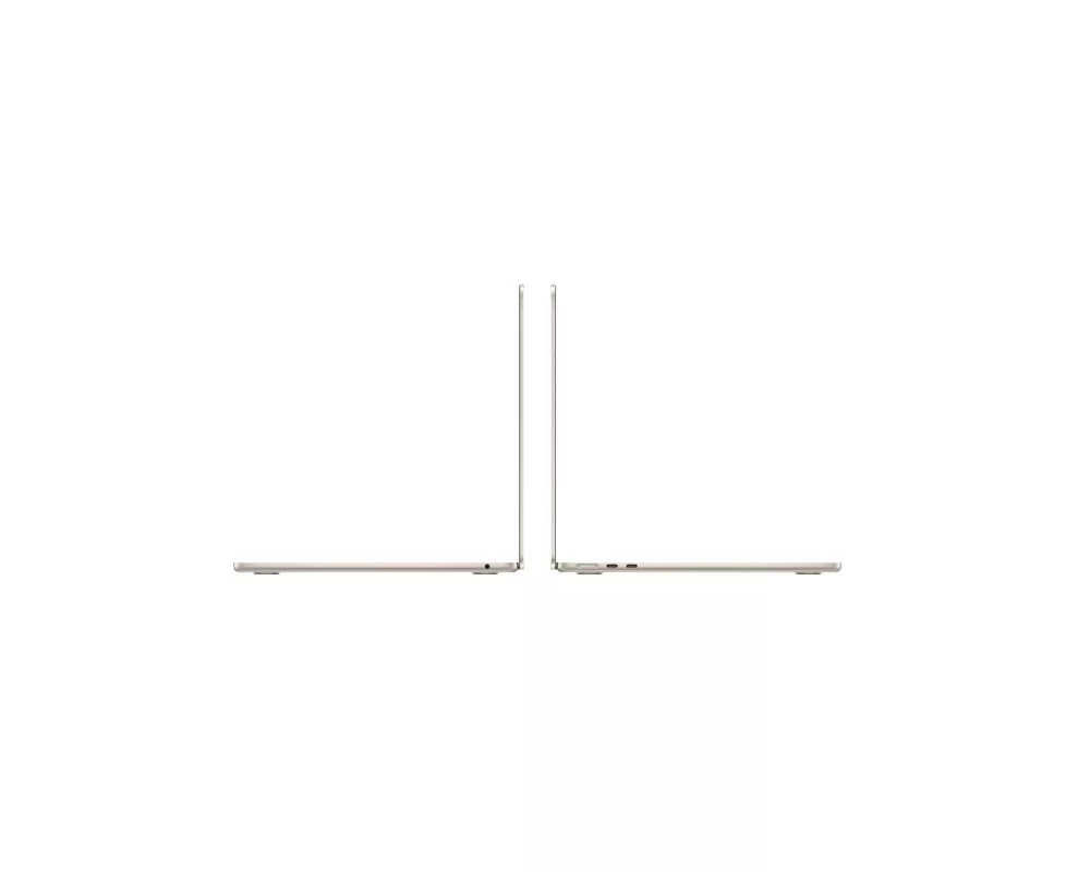 Лаптоп Apple MacBook Air 13 2024, Starlight 4