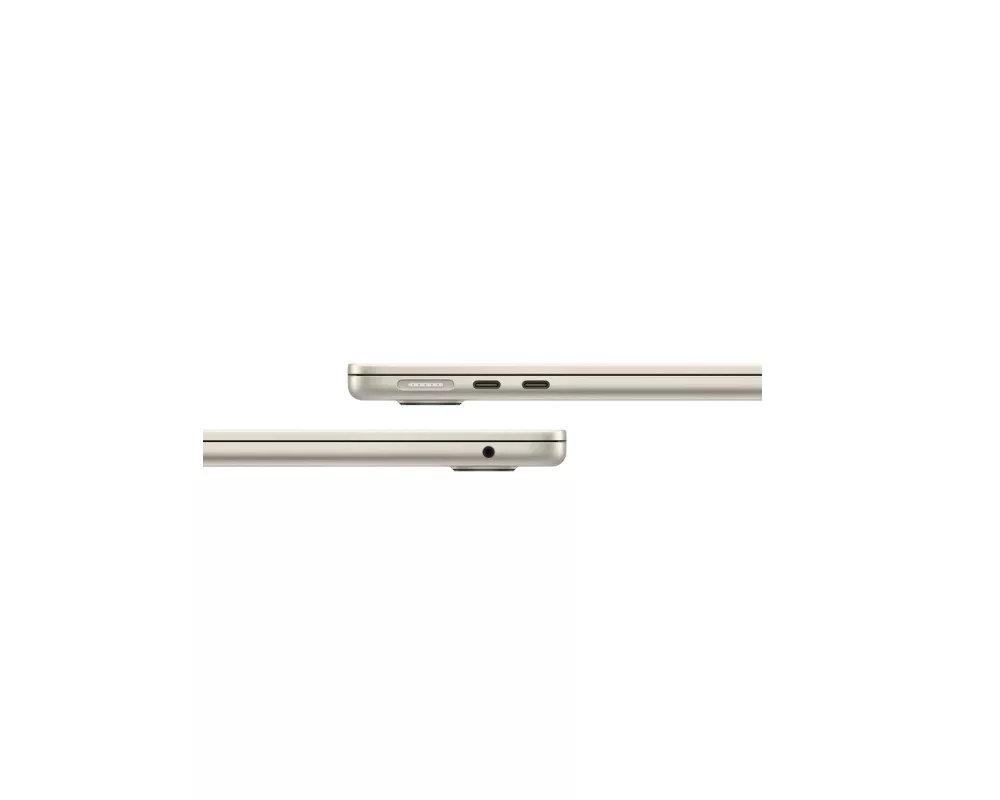 Лаптоп Apple MacBook Air 13 2024, Starlight 7