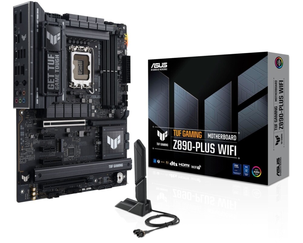 Дънна платка ASUS TUF GAMING Z890-PLUS WIFI LGA1851 DDR5 ATX MB 15