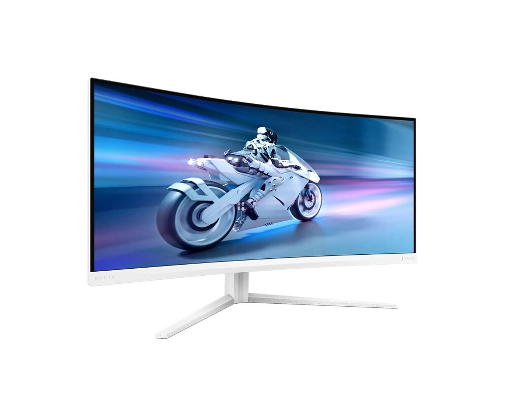 Монитор PHILIPS 34inch 3440x1440 VA 130mm EVNIA 5000 Ambiglow Curved WQHD 180Hz Fast VA 1ms GtG HDR10 USB 4x USB 3.2 16