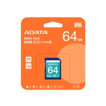  ADATA 64GB SDXC UHS-I U3 V30S 786857 ASDX64GUI3V30S-R на топ цена - PIC.bg