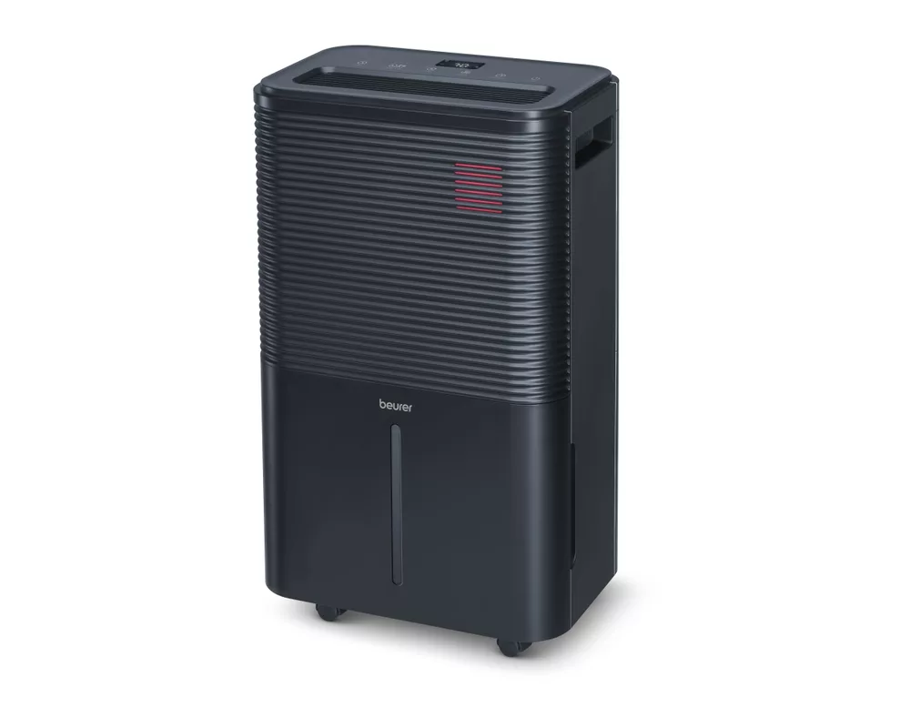 Влагоабсорбатор Beurer LE 250 Air Dehumidifier; up to 20 litre/day; rooms  40 to 60 cm2; Laundry drying function; Removable tank: 4.0 l; Automatic mode; Night mode; Timer;  2 fan levels; Environmentally friendly refrigerant R290 3