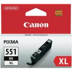 <span>Мастило</span> Canon CLI-551XL BK + Canon Photo Paper Variety Pack A4 & 10 x 15cm (VP-101) <span class='catalog-num-in-name'>6443B001AA_0775B079AA</span> - 