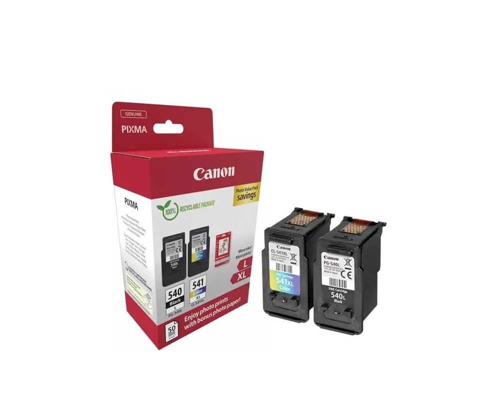 Мастило Canon PG-540L / CL541XL PVP + Canon Photo Paper Variety Pack A4 & 10 x 15cm (VP-101) 2