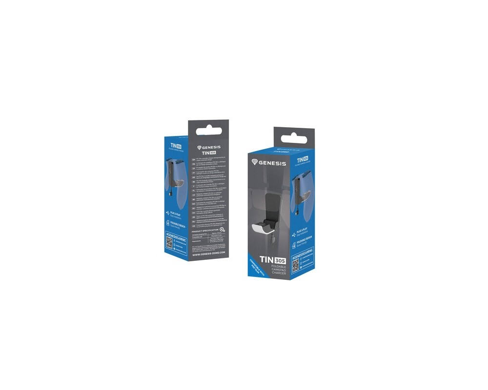 Аксесоар Genesis Gamepad Charger Tin 305 for PS5 console 4