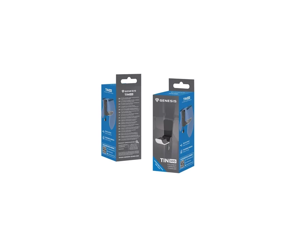Аксесоар Genesis Gamepad Charger Tin 305 for PS5 console 4
