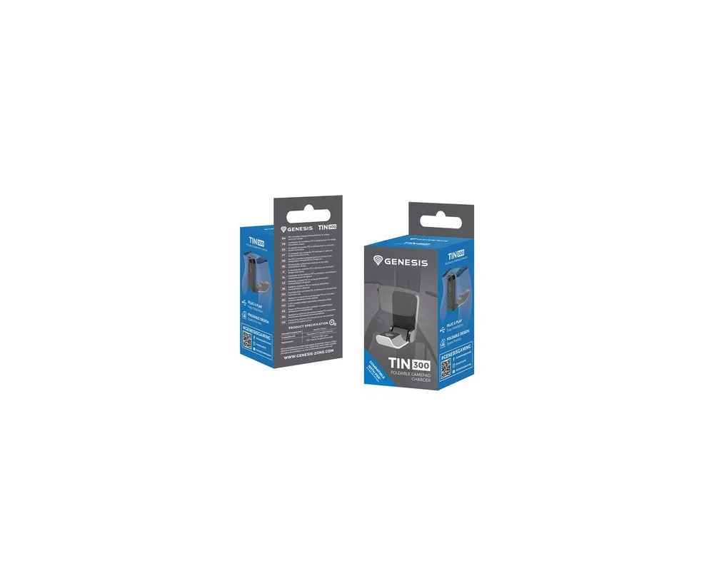 Аксесоар Genesis Gamepad Charger Tin 300 for PS5 console 5