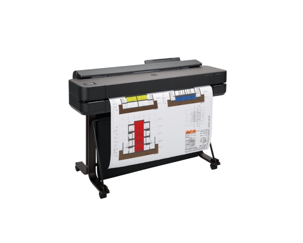 Плотер HP DesignJet T650 36-in Printer 3
