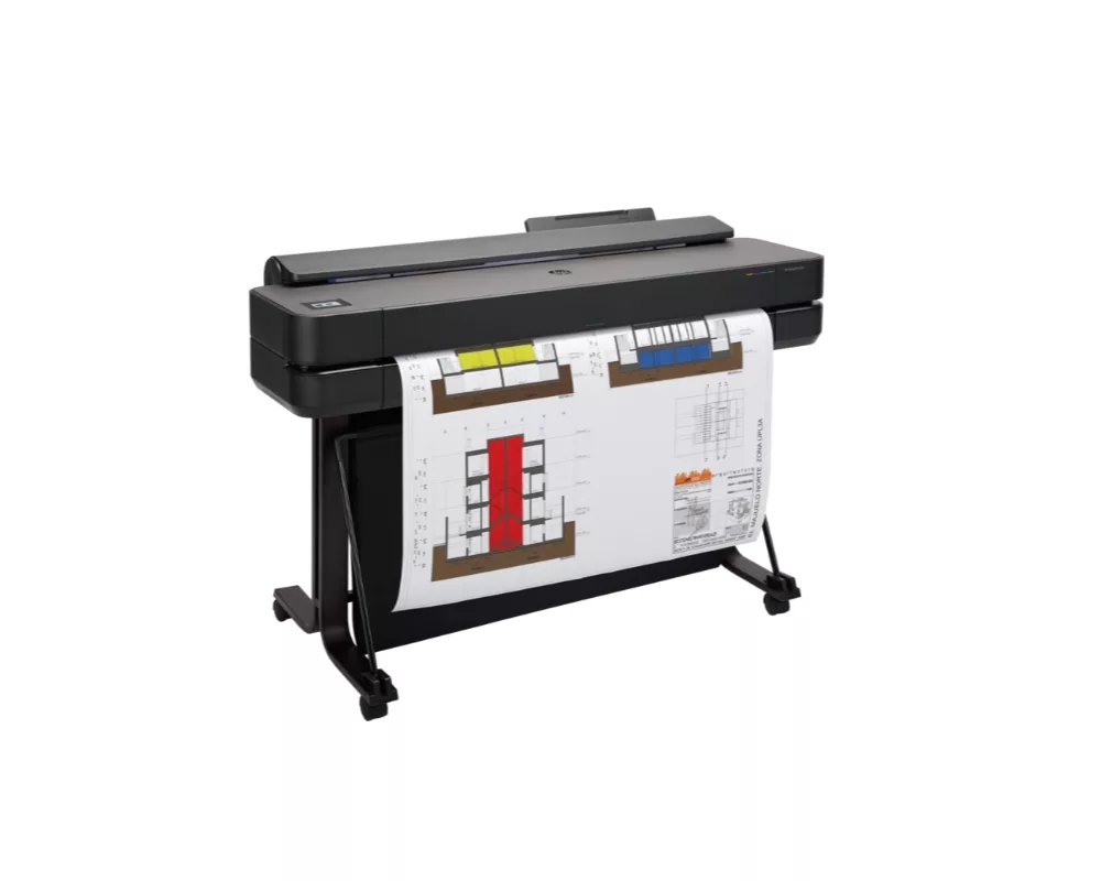 Плотер HP DesignJet T650 36-in Printer 3